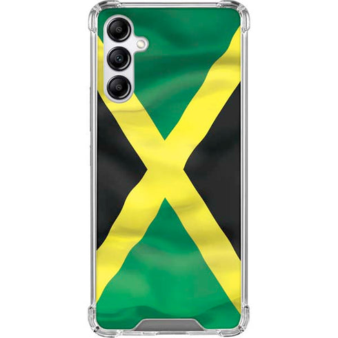 Jamaica Flag Gabb Phone 4 Clear Case